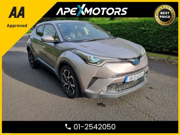 Toyota C-HR Hatchback, Petrol Hybrid, 2018, Silver