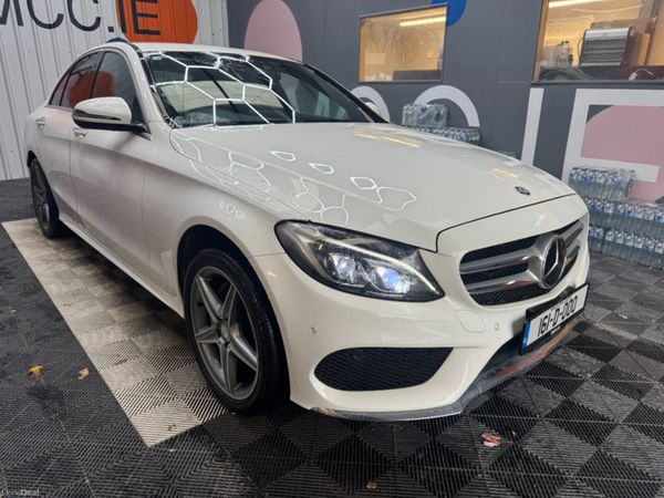 Mercedes-Benz C-Class Saloon, Petrol, 2016, White
