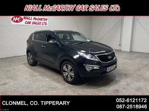 Kia Sportage SUV, Diesel, 2016, Black
