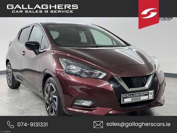 Nissan Micra Hatchback, Petrol, 2022, Red