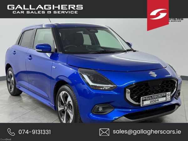 Suzuki Swift Hatchback, Petrol Hybrid, 2024, Blue
