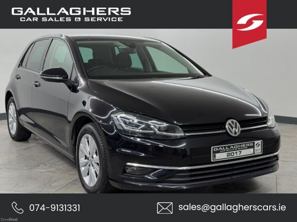 Volkswagen Golf Hatchback, Petrol, 2017, Black