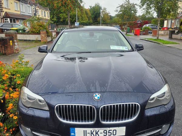BMW 5-Series Saloon, Diesel, 2011, Blue