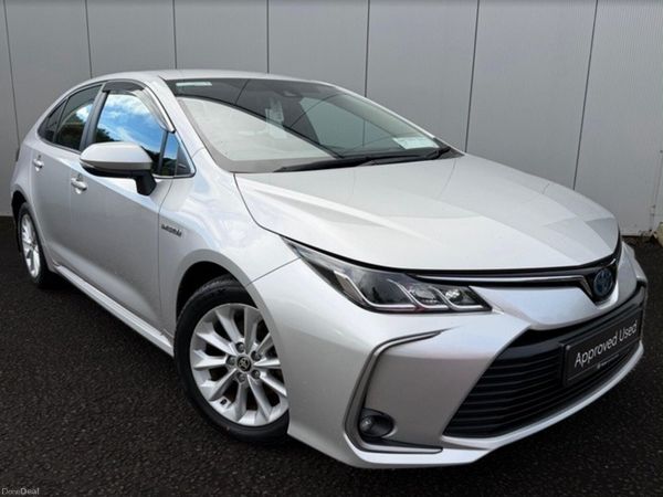 Toyota Corolla Saloon, Petrol Hybrid, 2021, Grey