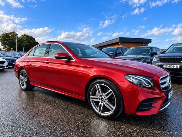 Mercedes-Benz E-Class Saloon, Diesel, 2017, Red