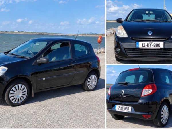 Renault Clio Hatchback, Ethanol Petrol, 2012, Black