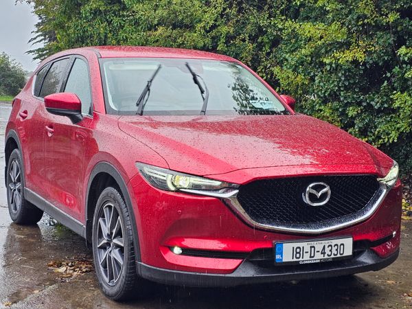 Mazda CX-5 SUV, Diesel, 2018, Red