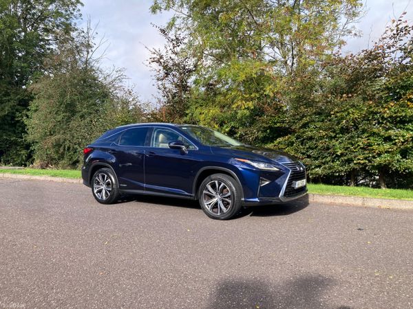 Lexus RX450H SUV, Petrol Hybrid, 2016, Blue