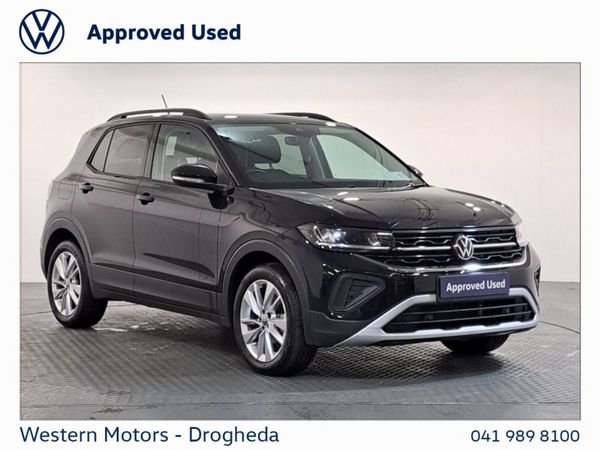 Volkswagen T-Cross Estate, Petrol, 2026, Black