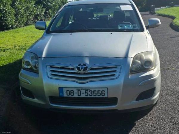 Toyota Avensis Saloon, Petrol, 2008, Silver