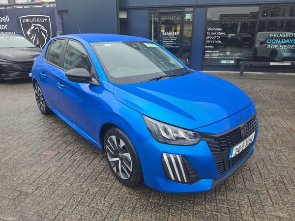 Peugeot 208 Hatchback, Petrol, 2024, Blue