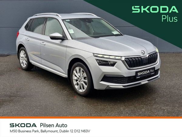 Skoda Kamiq Hatchback, Petrol, 2023, Silver