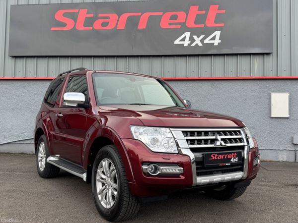 Mitsubishi Pajero SUV, Diesel, 2017, Red