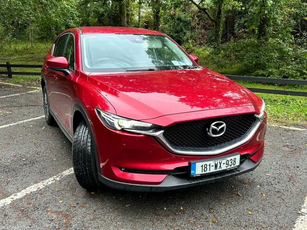 Mazda CX-5 SUV, Diesel, 2018, Red