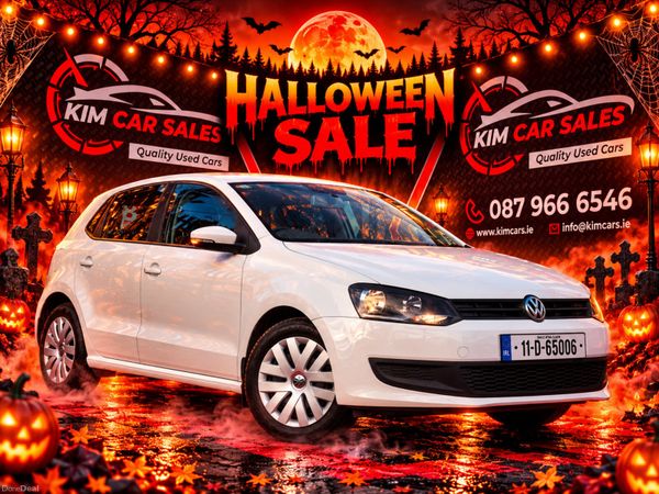 Volkswagen Polo Hatchback, Petrol, 2011, White