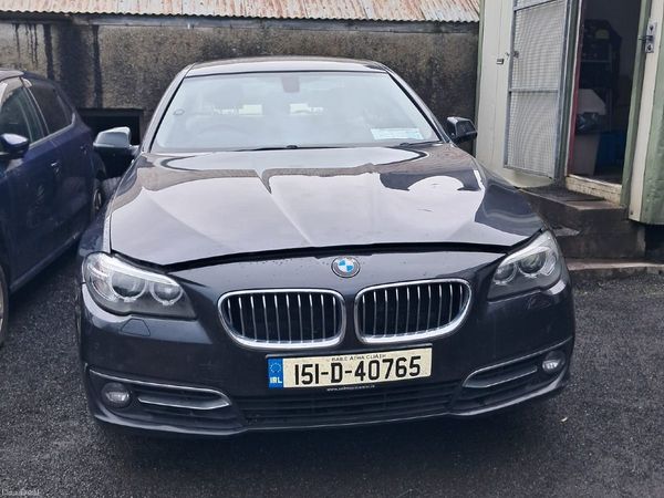 BMW 5-Series Saloon, Diesel, 2015, Grey