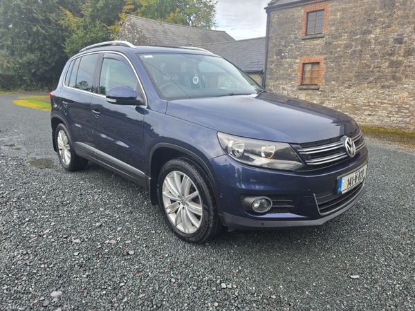 Volkswagen Tiguan SUV, Diesel, 2014, Blue