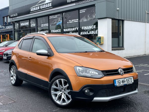 Volkswagen Polo Hatchback, Petrol, 2015, Orange