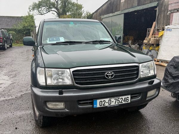 Toyota Land Cruiser SUV, Diesel, 2002, Green