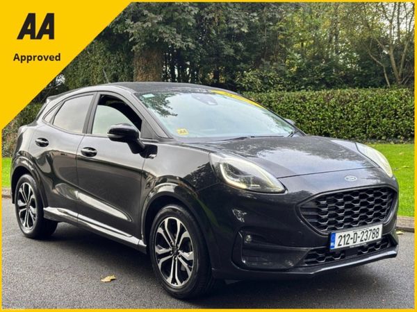 Ford Puma MPV, Petrol Hybrid, 2021, Black