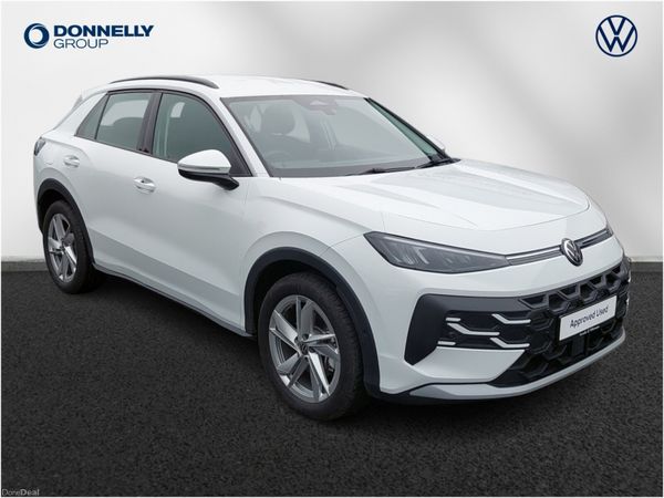 Volkswagen T-Roc Hatchback, Petrol, 2026, White
