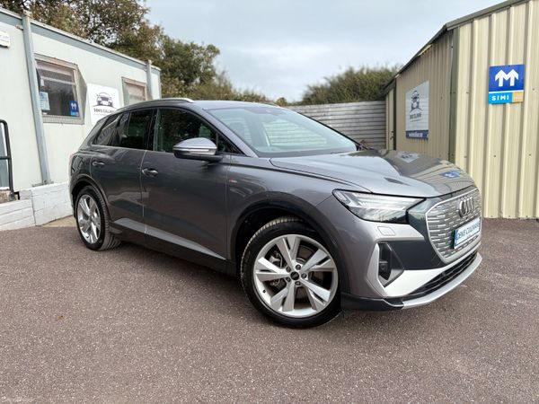 Audi Q4 e-tron SUV, Electric, 2024, Grey