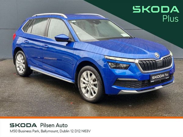 Skoda Kamiq Hatchback, Petrol, 2023, Blue