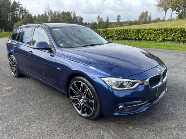 BMW 3-Series Estate, Diesel, 2018, Blue