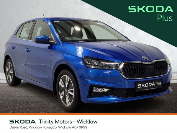 Skoda Fabia Hatchback, Petrol, 2023, Blue