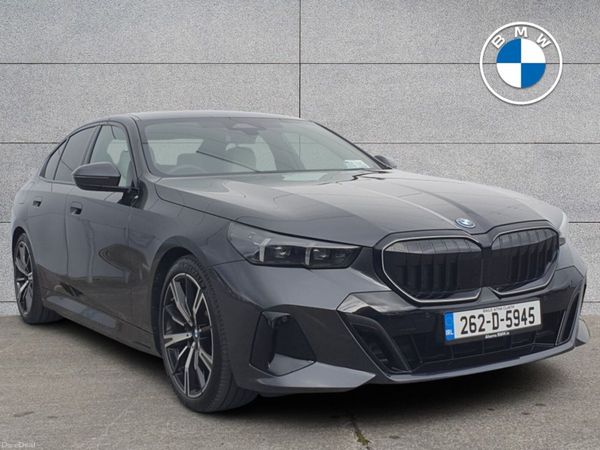 BMW 5-Series Saloon, Petrol Plug-in Hybrid, 2026, Grey
