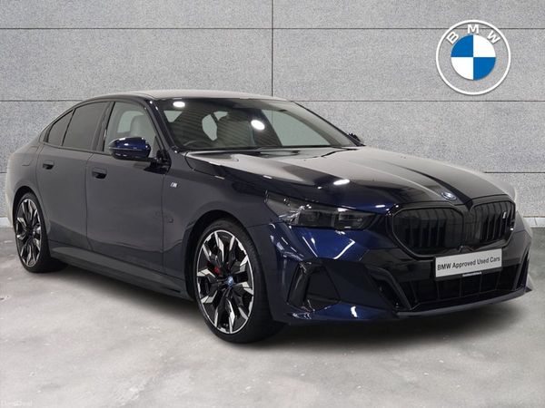 BMW i5 Saloon, Electric, 2024, Blue