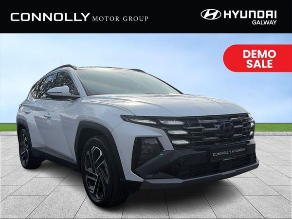 Hyundai Tucson SUV, Petrol Plug-in Hybrid, 2026, White