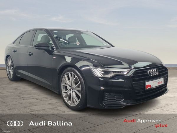 Audi A6 Saloon, Diesel, 2020, Black