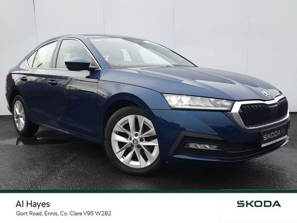 Skoda Octavia Saloon, Petrol, 2021, Blue