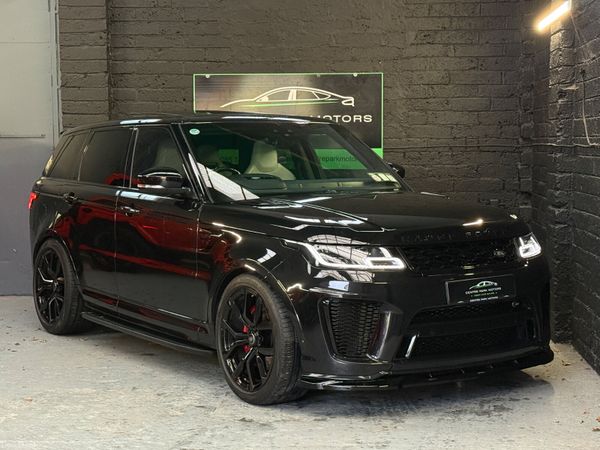 Land Rover Range Rover Sport SUV, Petrol, 2020, Black