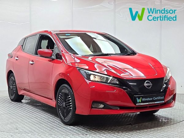 Nissan Leaf Hatchback, Electric, 2023, Red