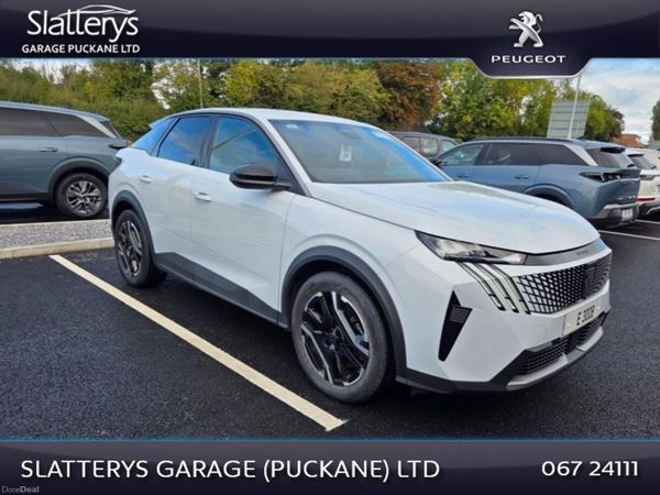 Peugeot 3008 SUV, Electric, 2024, White