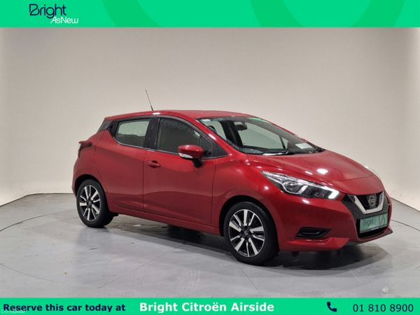 Nissan Micra Hatchback, Petrol, 2019, Red