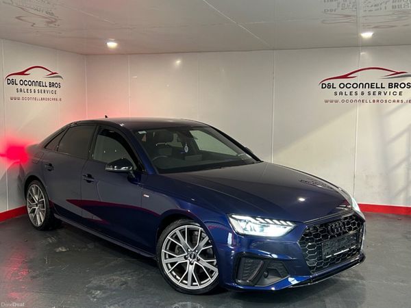 Audi A4 Saloon, Diesel, 2020, Blue