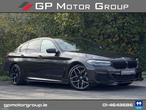 BMW 5-Series Saloon, Petrol Plug-in Hybrid, 2021, Grey