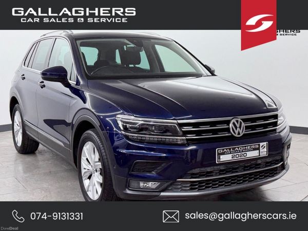 Volkswagen Tiguan SUV, Diesel, 2020, Blue
