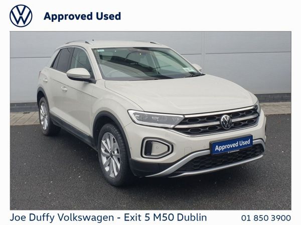 Volkswagen T-Roc SUV, Petrol, 2023, Grey