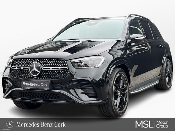 Mercedes-Benz GLE SUV, Diesel Plug-in Hybrid, 2026, Black