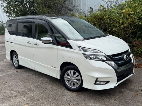Nissan Serena MPV, Petrol Hybrid, 2017, White