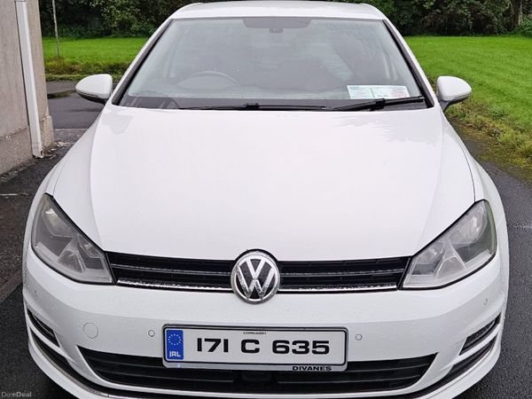 Volkswagen Golf Estate, Diesel, 2017, White