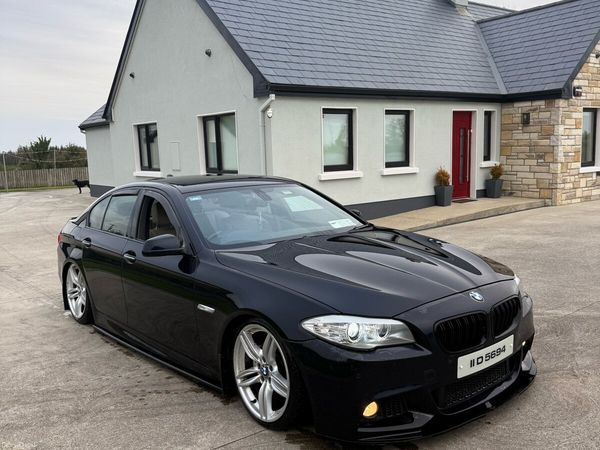 BMW 5-Series Saloon, Diesel, 2011, Black