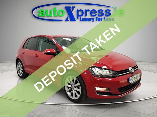 Volkswagen Golf Hatchback, Petrol, 2016, Red