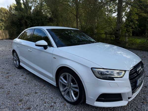 Audi A3 Saloon, Diesel, 2017, White