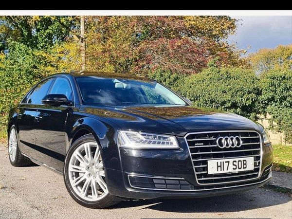 Audi A8 Saloon, Diesel, 2017, Black