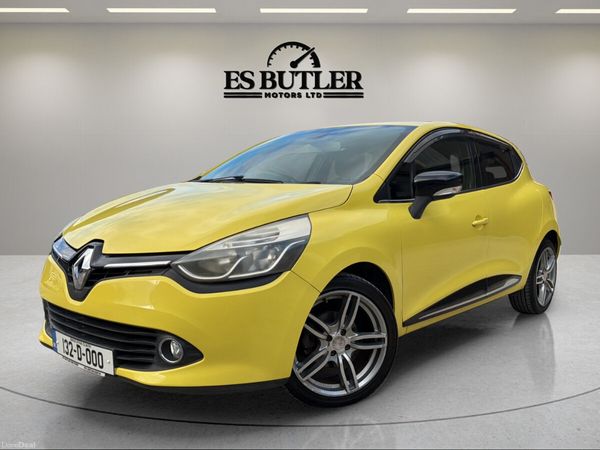 Renault Clio Hatchback, Petrol, 2013, Yellow